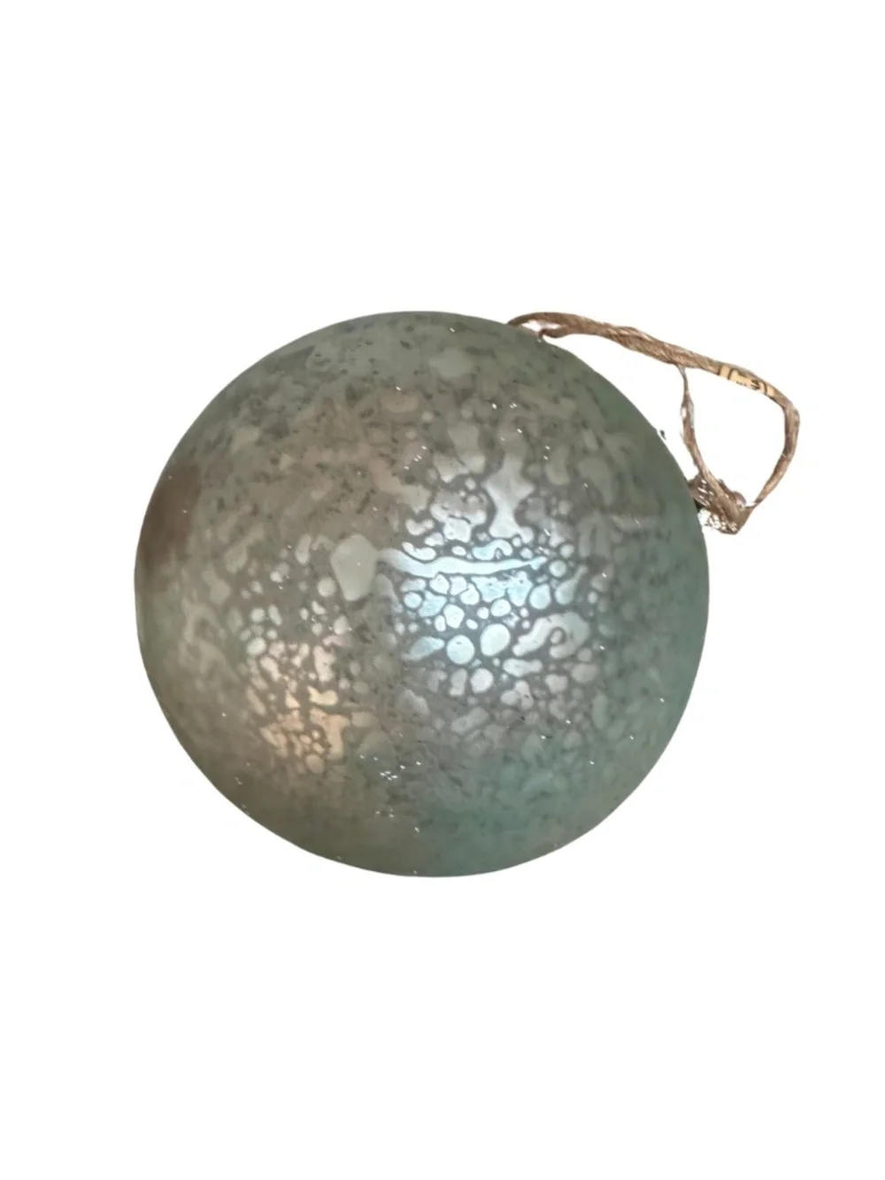 NEW Cody Foster LARGE GEODE GLASS ORNAMENT SET OF 6